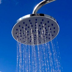 So Soothing! Outdoor Shower Water Sounds For Relaxation (75 Minutes)