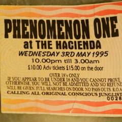 Roni Size - Phenomenon One - Hacienda - Manchester - 03-05-95