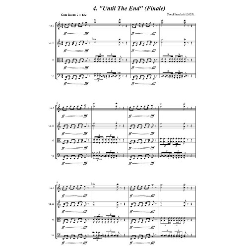 Pawel Strzelecki: 4. "Until The End" (Finale) [String Quartet No. 22 "No Rest For The Righteous" (20