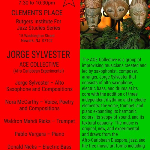 JORGE SYLVESTER ACE COLLECTIVE LIVE AT CLEMENTS PLACE JAZZ - Construction No. 1