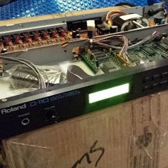 Roland D110 Filter Arpeggio