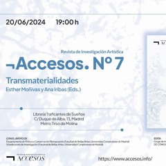 Presentación ¬Accesos 7 - Transmaterialidades.