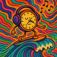 A Time Race - The Eclectic Collective with Surfers Like Us (Llanpsych mix)