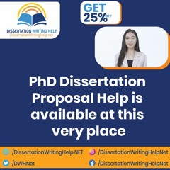 Expert Ph.D. Dissertation Proposal Help