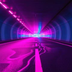 NEON THROUGH THE SUB