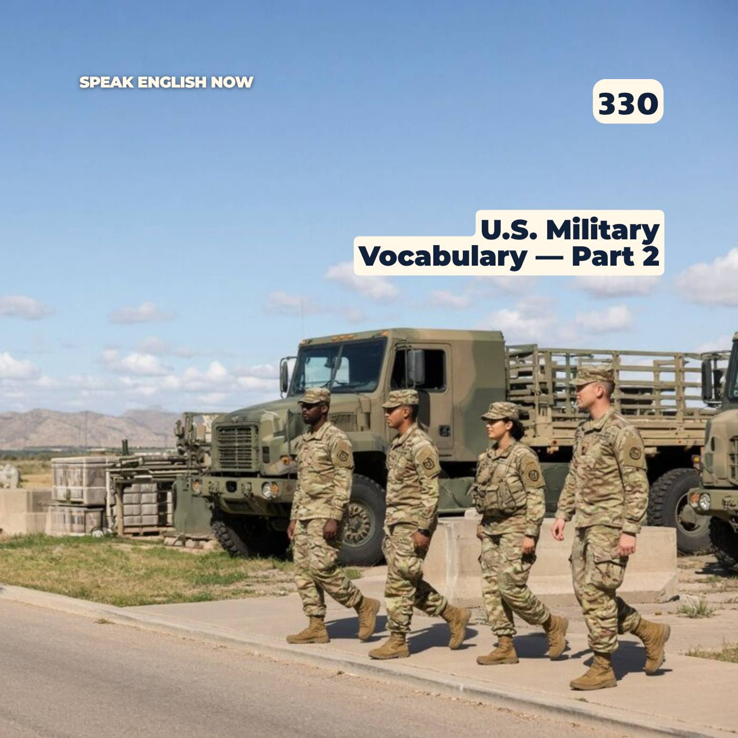 330 US Military Basic Vocabulary 2 episode artwork