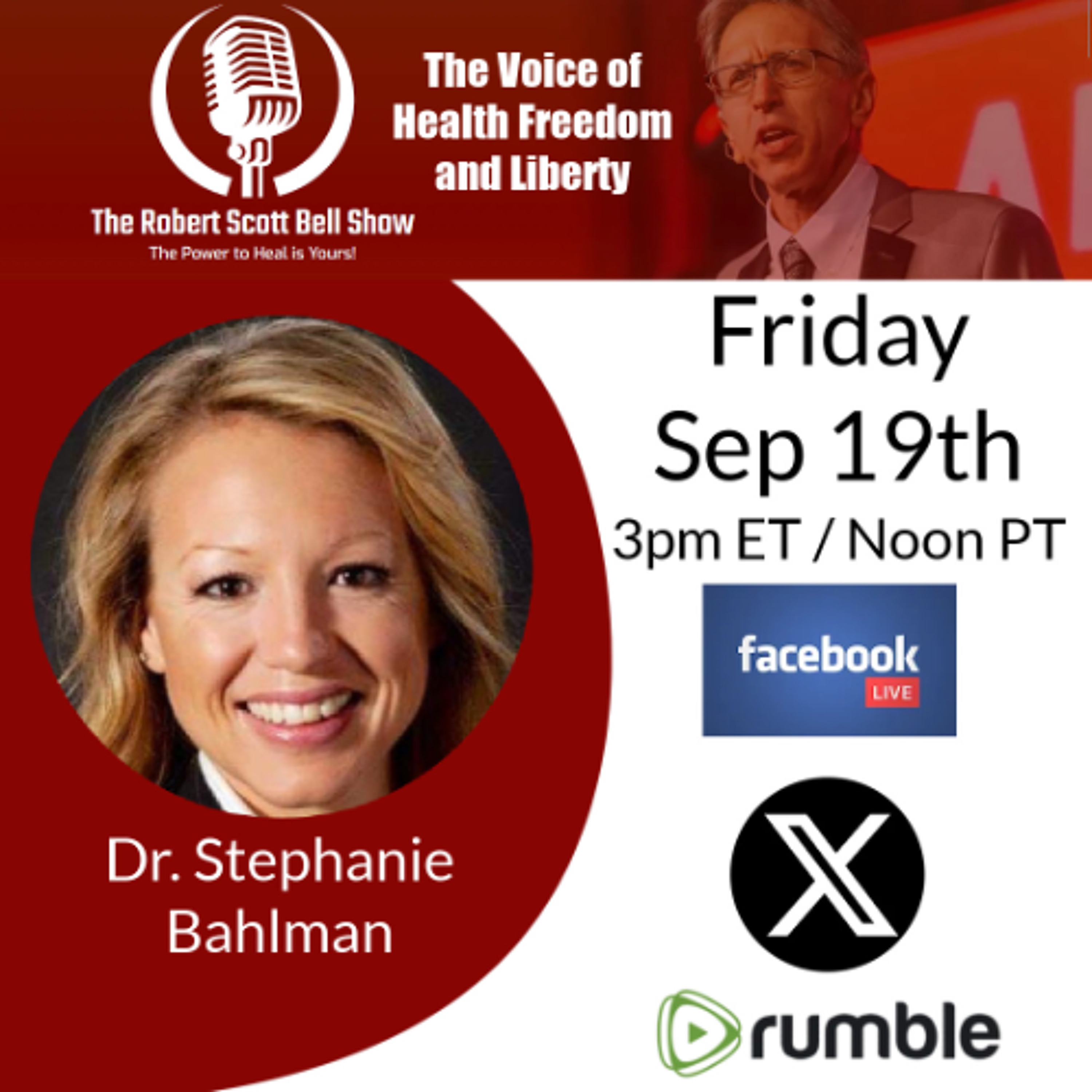 ACIP Recommends MMR Delays, Dr. Bahlman, Chiropractic health, Pet care, Newborn Hep B Agenda - The RSB Show 9-19-25