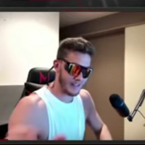 Just Meyers Leonard chugging a Smart Water, saying yeah a hundred times, and flexing(Shot Clock rmx)