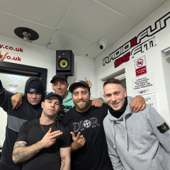 Skandal radio 2funky show Skandal, Kyzr, Mc Carnage, Mc Swanny and Tempz