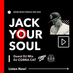 JACK YOUR SOUL - NOV 2025 - GUEST DJ - DJ COBRA CAT