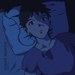 school rooftop intro but it's sadder