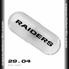 RAIDERS: jpeg.love b2b Souci @ capsule berlin 29.04.21