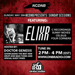Doctor Genesis LIVE on DNBRADIO - NCDNB Sunday Sessions - Elixr Guest Mix