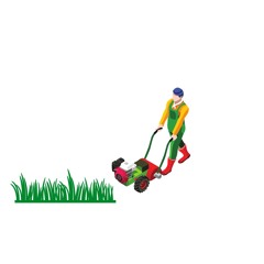 Cuttin Grass on a Sunday