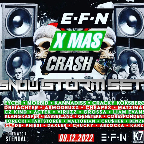 SNOW STORM SET ⛷ @EFN XMAS CRASH (setcut)