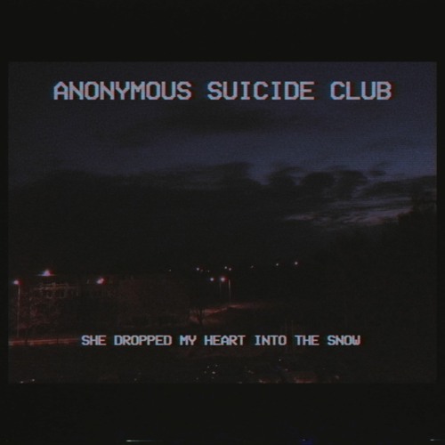 she dropped my heart into the snow