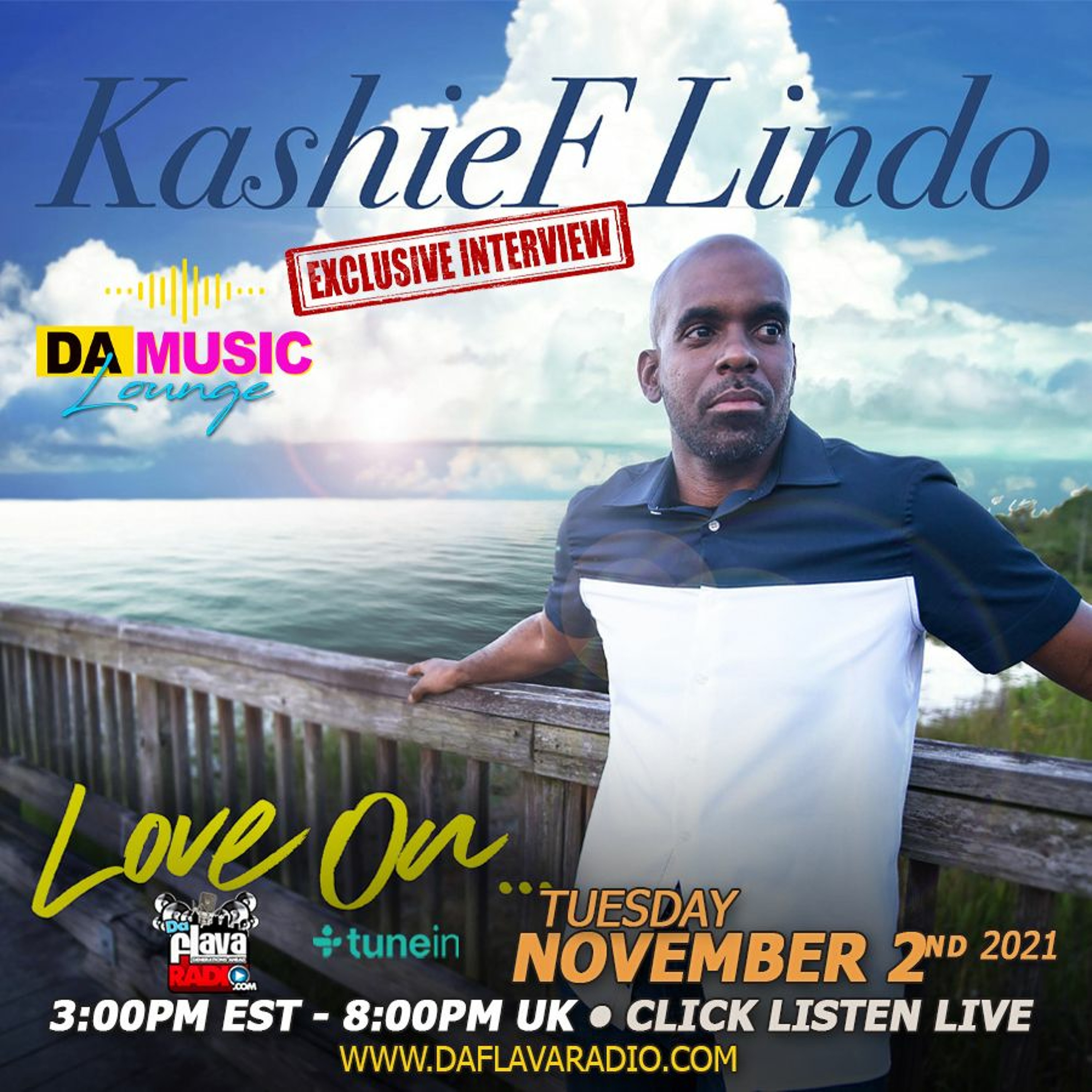 KASHIEF LINDO'S EXCLUSIVE INTERVIEW WITH RICOVIBES ON DAFLAVARADIO episode artwork