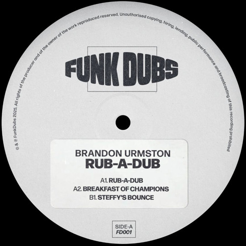 PremEar: Brandon Urmston - Rub-A-Dub [FD001]