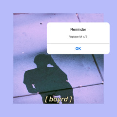 Replace M </3