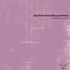 Boys & Sex / Boyfriends - A Shared Record