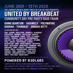 NOWA ATMOSPHEREC - UNITED BY BREAKBEAT COMMUNITY DAY 3 - LIVE ON TWITCH.TV/NOWAATMO - JUNE 13TH 2025