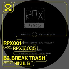 PREMIERE: B2. Niki Il B - Break Trash (RPX001)