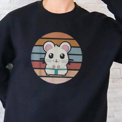 Spectacle Hamster Costume For Boys And Girls Vintage Women T Shirt