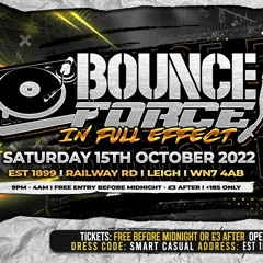 Bounce Force " In Full Effect " DJ Vinyl Vandal
