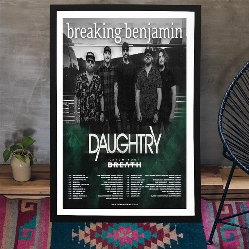 Stream Breaking Benjamin Daughtry Catch Your Breath Shows 2024 Poster