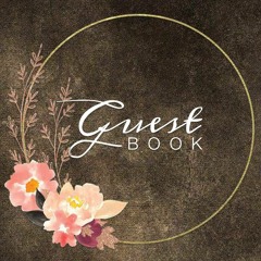 DOWNLOAD/PDF Guest Book: Watercolor Flowers Brown Rustic Hardcover Guestbook Bla