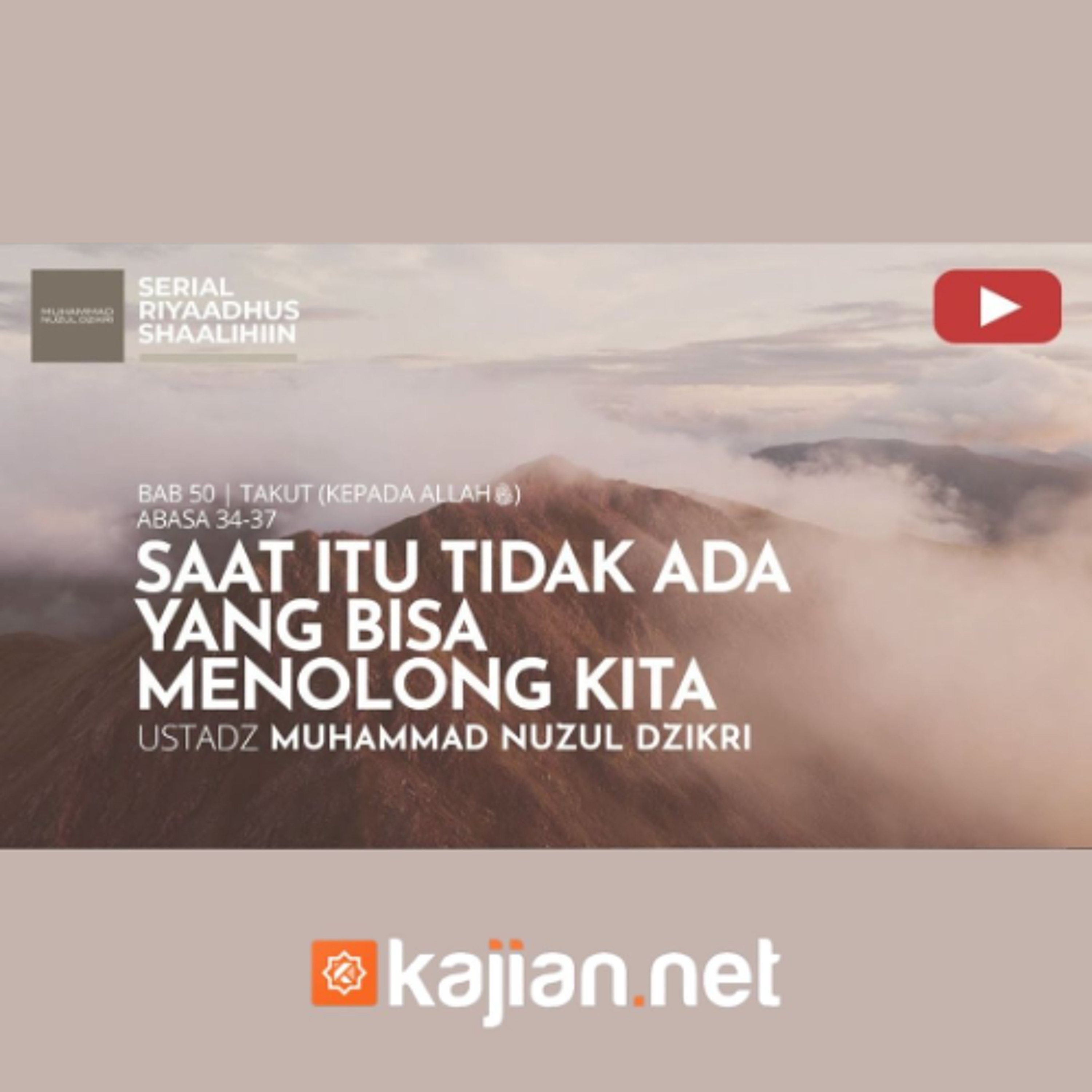 1933. Saat itu Tidak Ada yang Bisa Menolong Kita - Ustadz Muhammad Nuzul Dzikri, Lc. episode artwork
