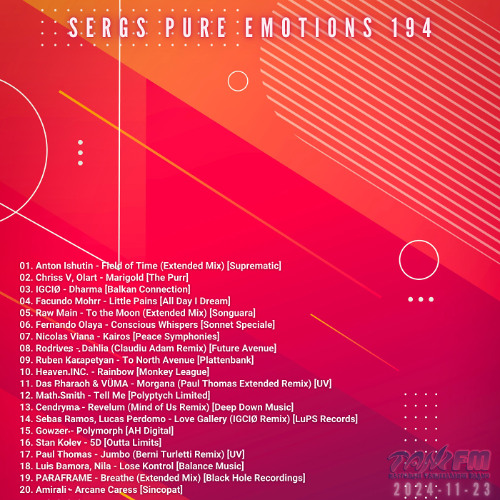SergS - Pure Emotions 194 (2024-11-23)