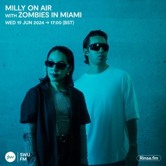 Milly On Air with Zombies in Miami - 19 June 2024