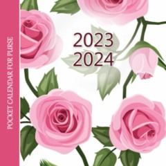 PDF read online Pocket Calendar 2023-2024 for Purse: 2 Year Monthly Planner. 24 Months January 2