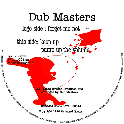 Dub Masters - Forget Me Not (1996)