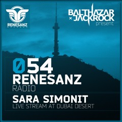 Renesanz Podcast 054 with Sara Simonit (lve stream @ Dubai Desert)