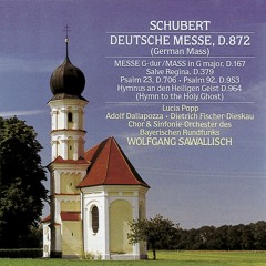 Mass in G Major, D. 167: Benedictus (feat. Adolf Dallapozza, Chor des Bayerischen Rundfunks, Dietrich Fischer-Dieskau, Elmar Schloter & Lucia Popp)