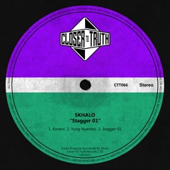 [CTT066] SKHALO - STAGGER 01 EP