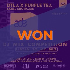 DTLA x Purple Tea Records ADE Label Showcase Event DJ MIX COMPETITION: Savio