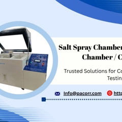 Ensure Long-Term Reliability with Salt Spray Chamber