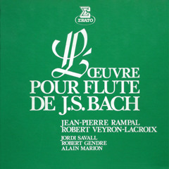 Bach, JS: Flute Sonata in B Minor, BWV 1030: II. Largo e dolce (feat. Robert Veyron-Lacroix)