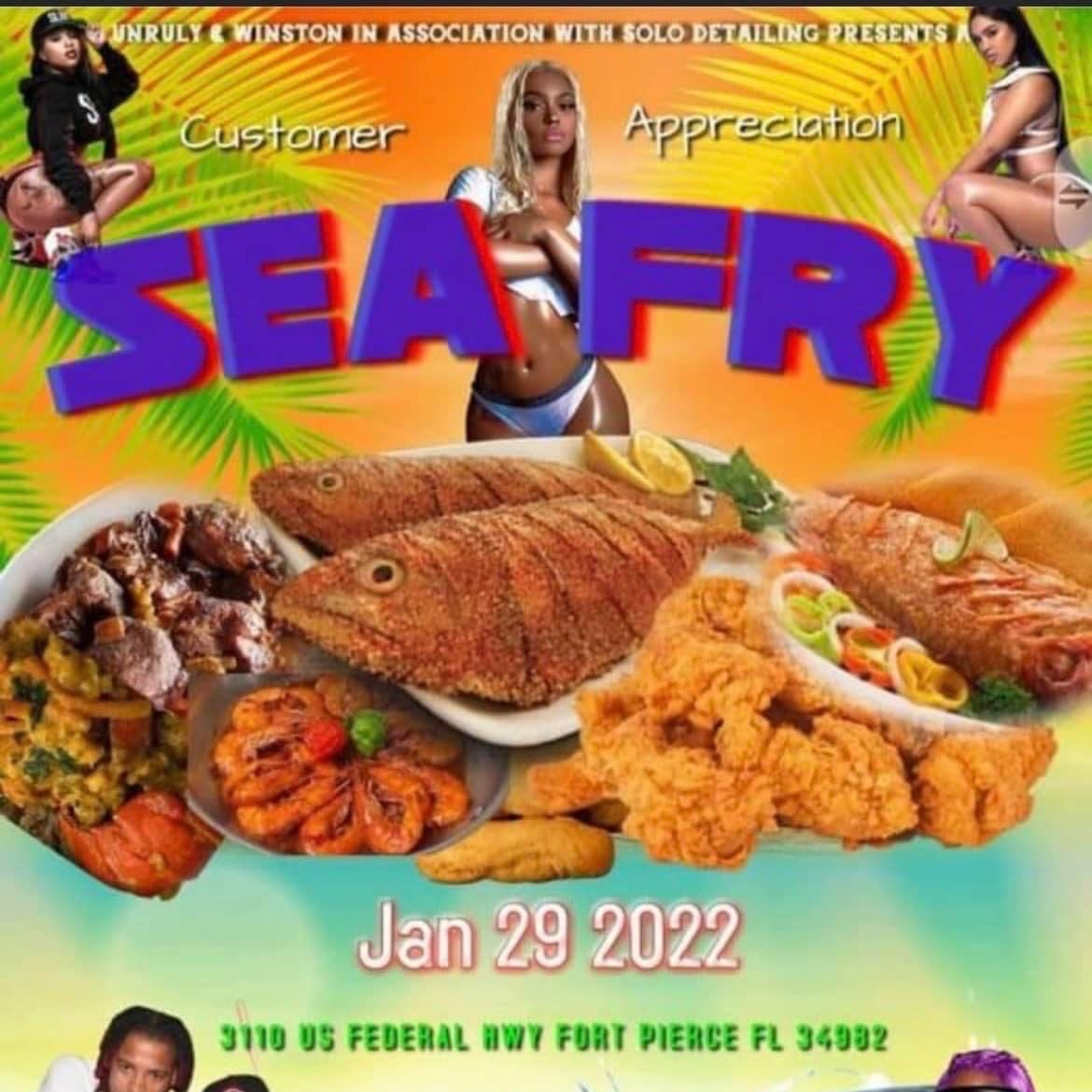 DJ ROY  AT DJ UNRULY & WINSTON  SEA FRY 1.29.22 LIVE AUDIO