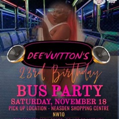 DEE VUITTON 23rd BIRTHDAY BUS RIDE - SPARKS, BUGZY, JUVEY, CAIZ, LOWKEY