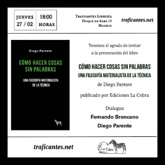 Presentación del libro Cómo hacer cosas sin palabras