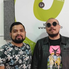 Danny León y John Gómez en "La U Radio" 107.7 FM