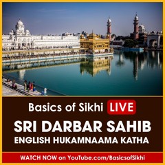Darbar Sahib English Hukamnaama Katha