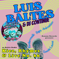 DJ MIX - Kiez, Rhymes & Live #66 @ "Kinder Disco Party vegane Sahne @ Südstern (Part 2)"