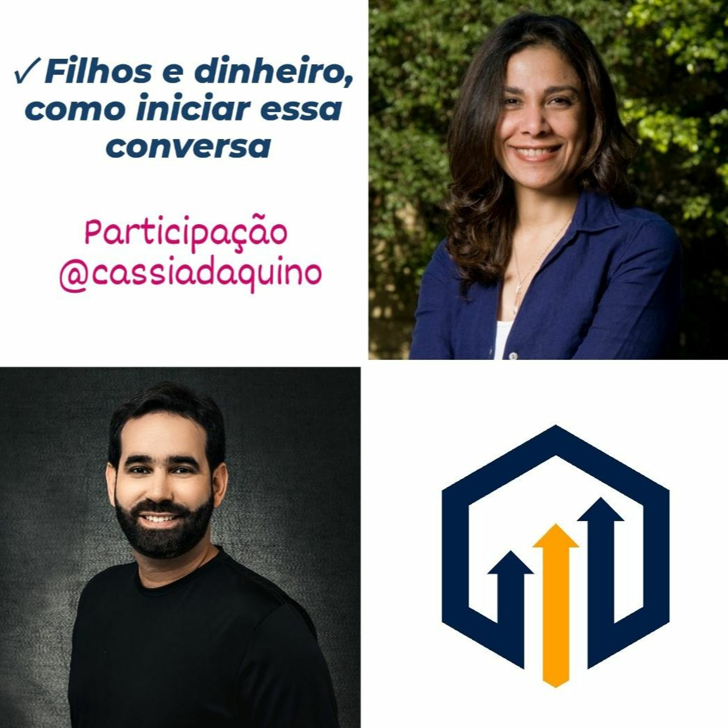 #393 Filhos e dinheiro, como iniciar essa conversa - Com Cássia D'Aquino episode artwork