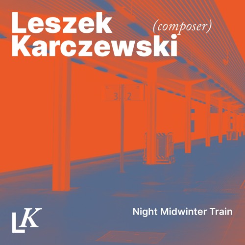 Night Midwinter Train. Cinematic music