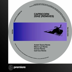 Premiere: Capricorn - 20hz (Marco Lys Remix) - R&S